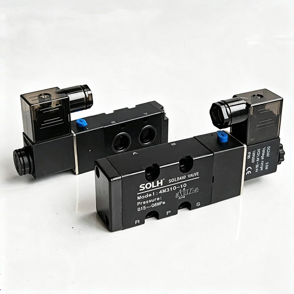 4 m seeria solenoidklapp | 5/2 Way
